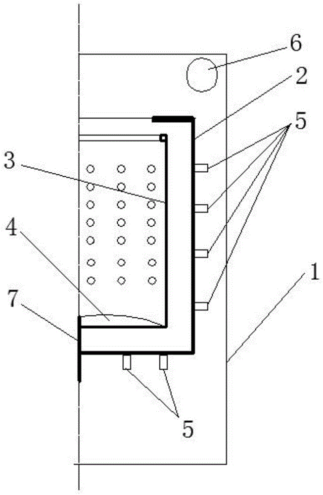 Washing machine with anti-scaling device between inner barrel and outer barrel