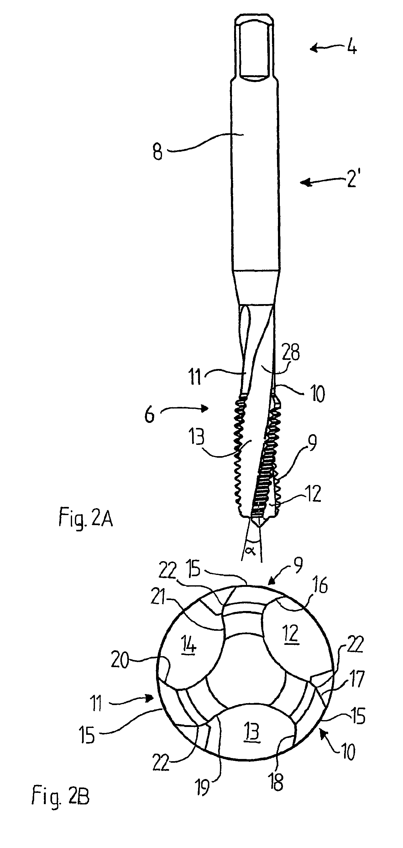 Thread cutting tap and a method of its manufacture