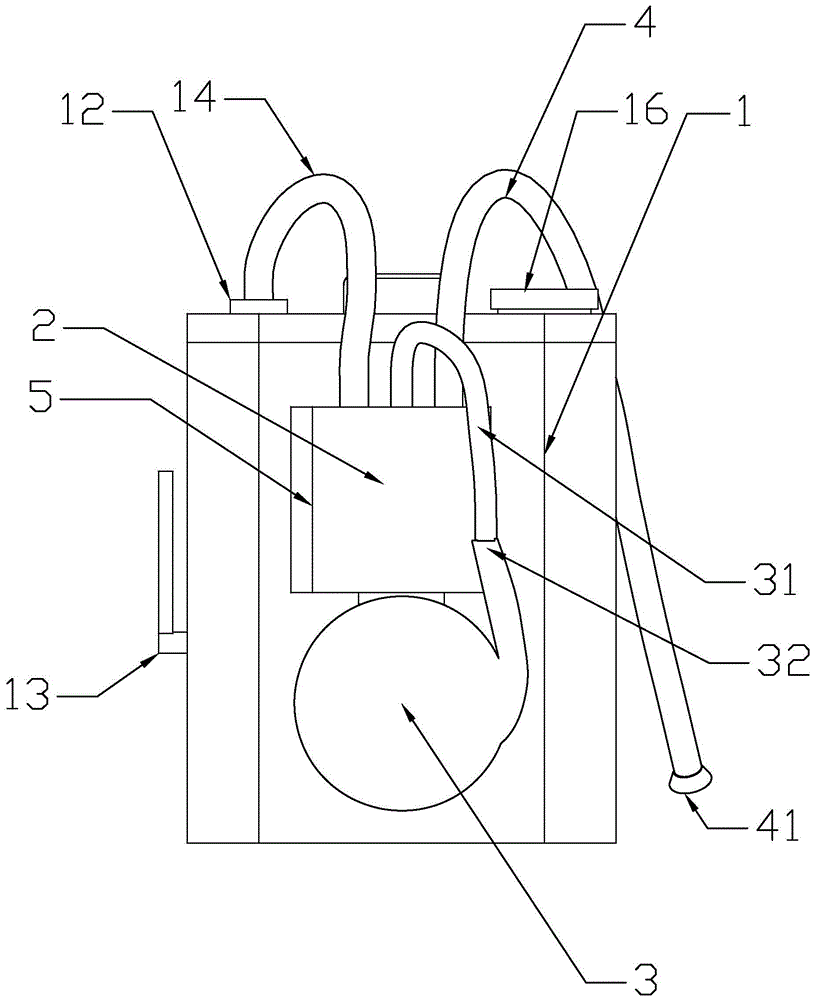 An agricultural ultrasonic atomization spraying device