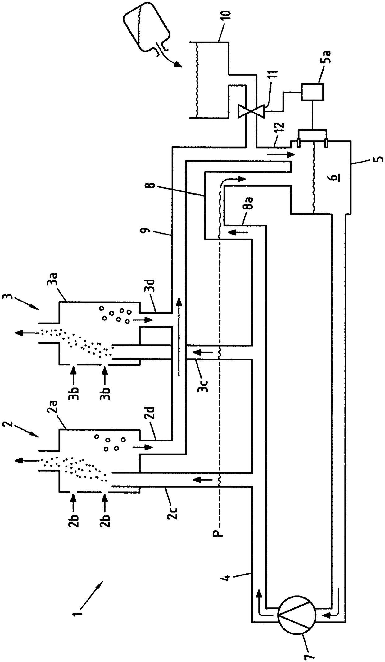 Method and apparatus for continuous supply of precursor