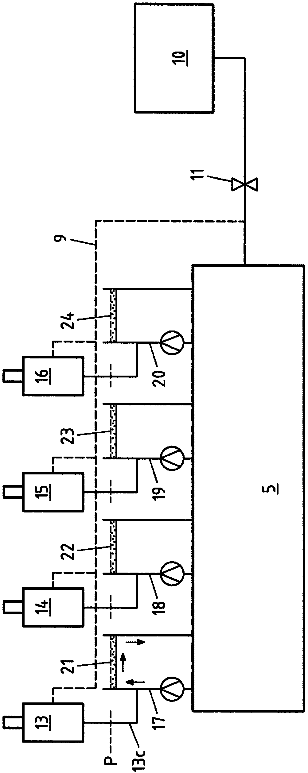 Method and apparatus for continuous supply of precursor