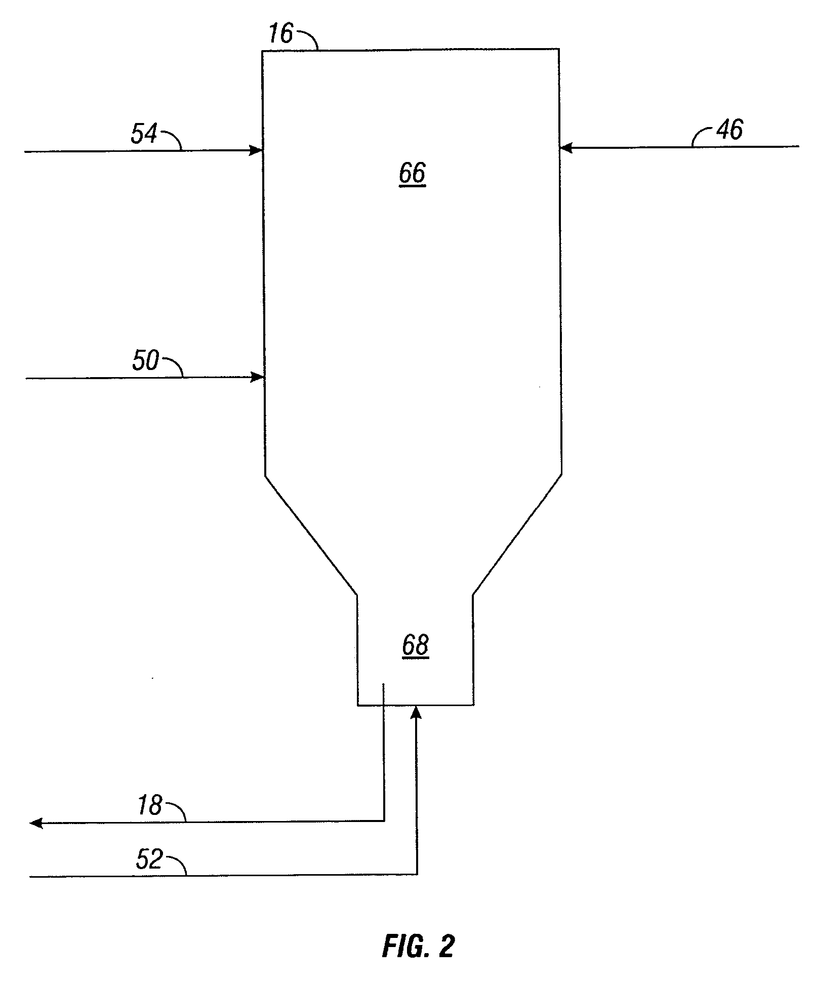 Method and apparatus for making a middle distillate product and lower olefins from a hydrocarbon feedstock