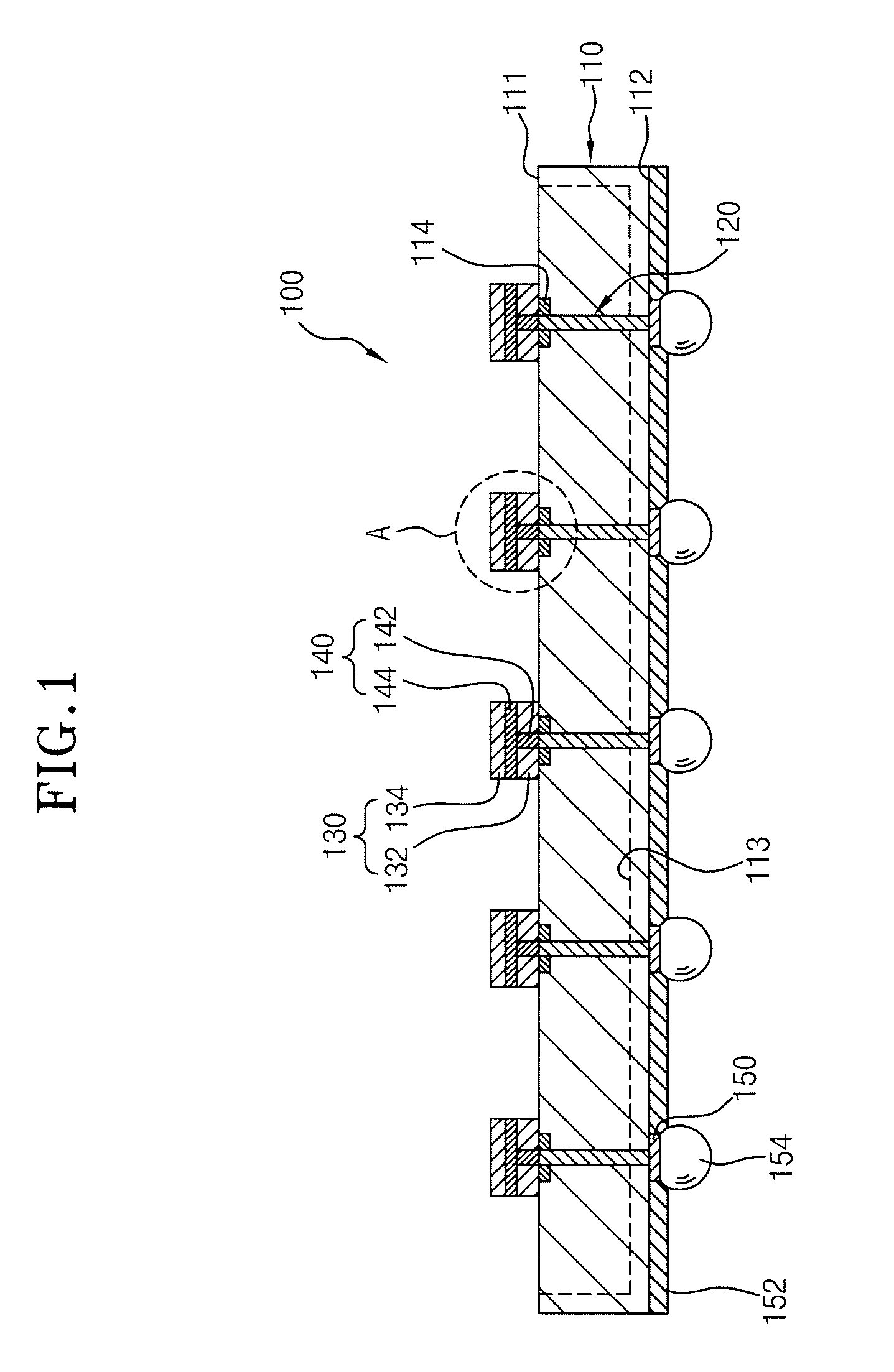 Substrate for semiconductor package and semiconductor package having the same