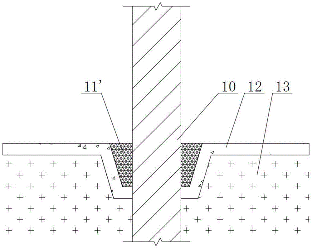 Construction Method of Retaining Vertical Reinforcement for Columns in Upside-Down Method