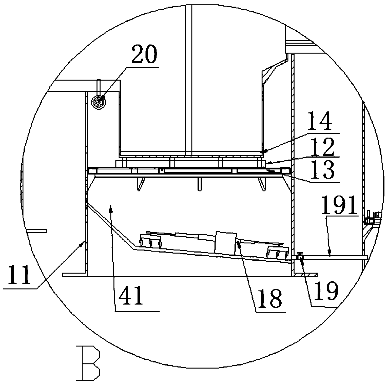 Multifunctional integrated sewage lifting pump station