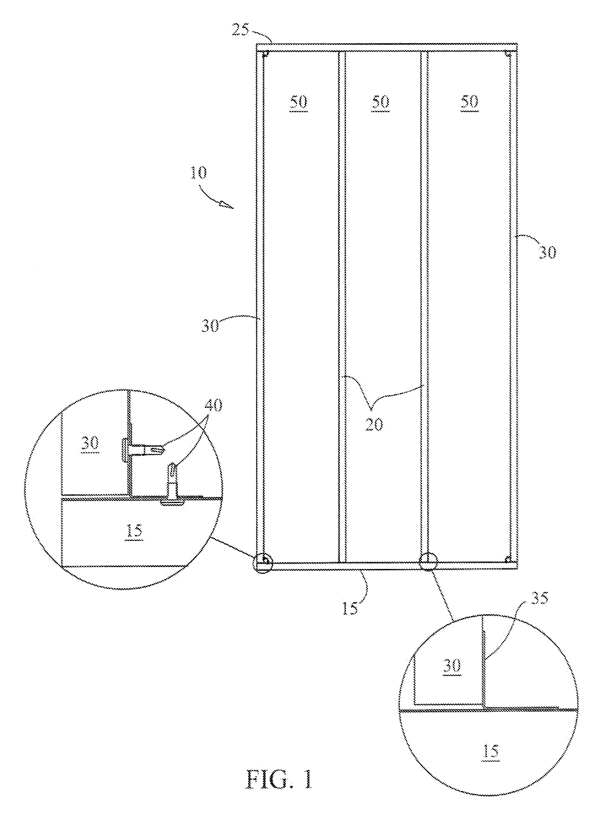 Method and system for constructing pre-fabricated building