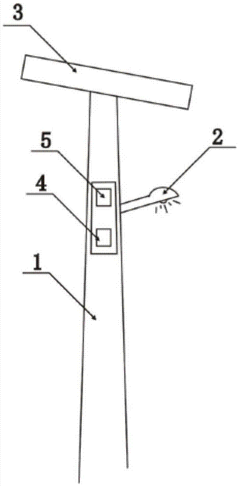 Energy-saving environment-friendly solar street lamp