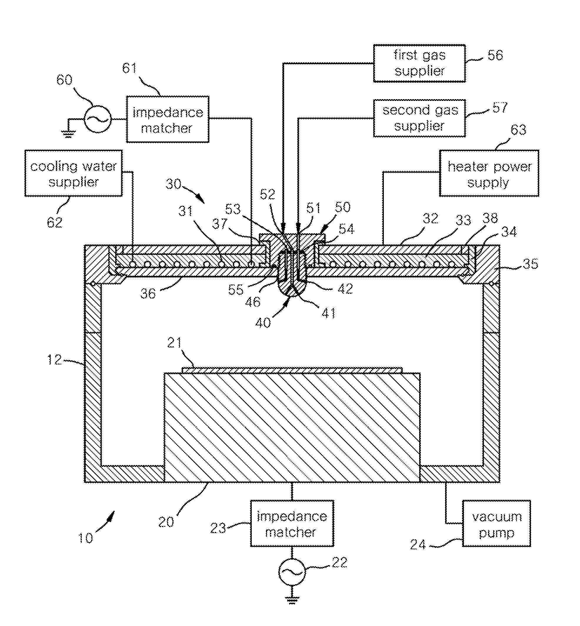 Antenna assembly and a plasma processing chamber having the same