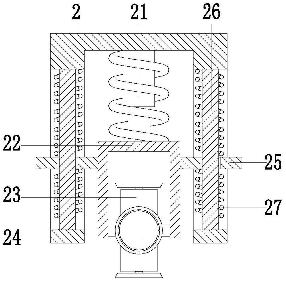 Continuous compaction treatment system for reinforced carbon fiber cloth wall surface