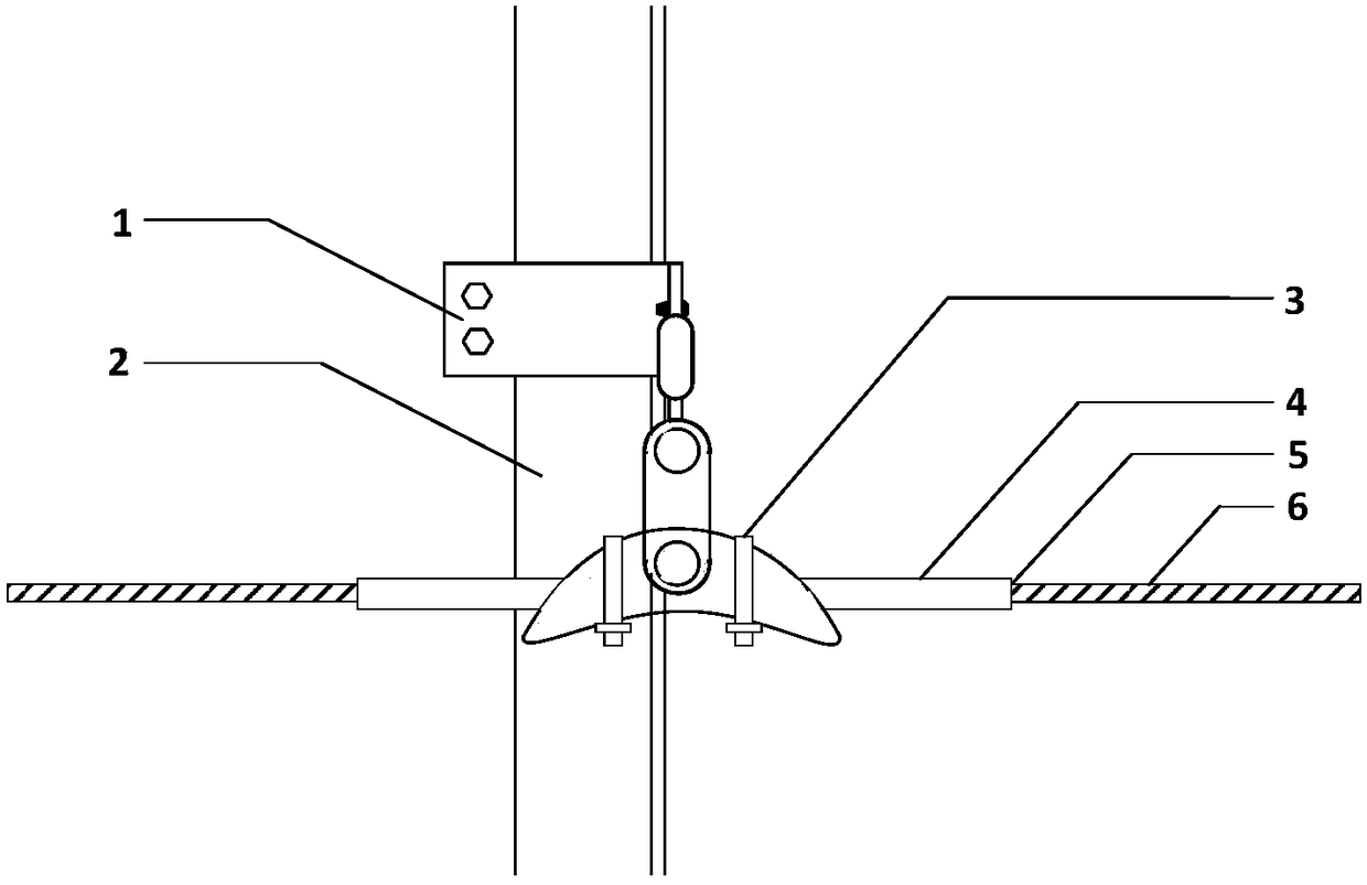 Pre-twisted wire breakage contact resistance experimental measuring method based on thermoelectric conversion