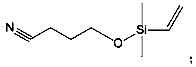 Application of siloxane-containing nitrile compounds in battery electrolyte