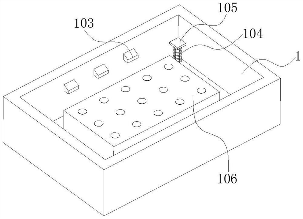 A bracket assembly for LED chip packaging