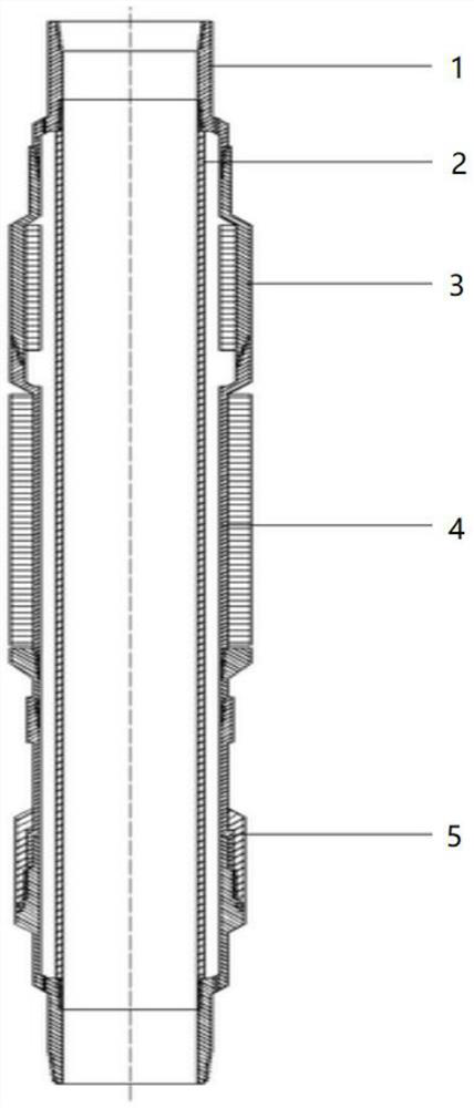 A self-expanding layered packer suitable for gravel packing in horizontal wells