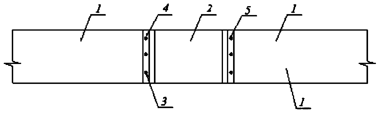 Falling rock resisting wall structure and construction method