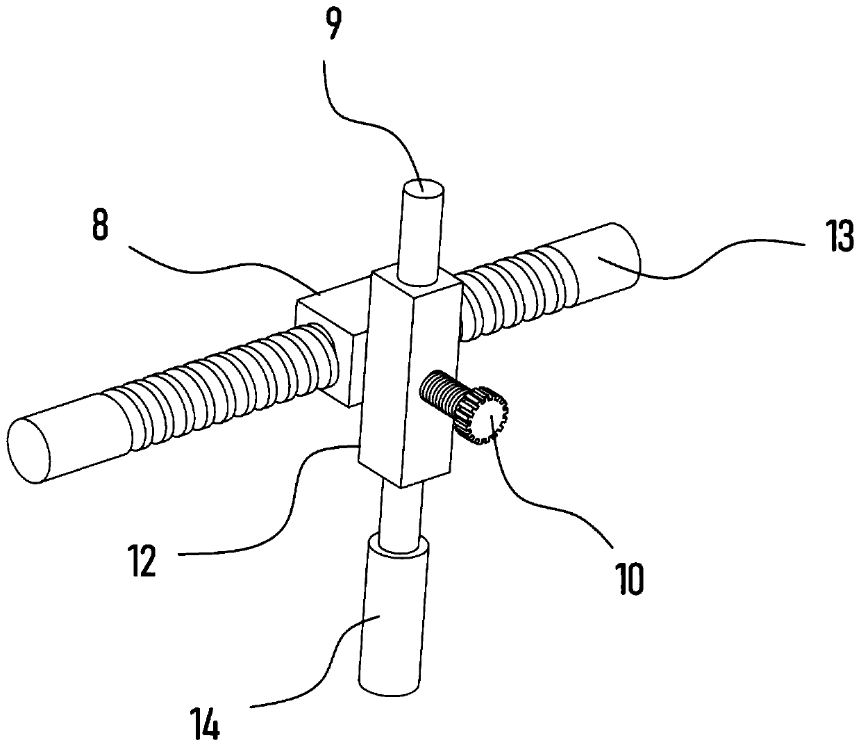 Abdomen electric heating moxibustion cold-dispelling therapeutic apparatus