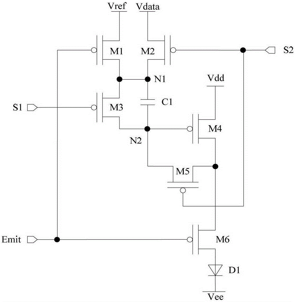 Organic light-emitting display and its pixel circuit, driving method of the pixel circuit
