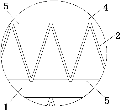 Wave finned heat exchanger and manufacturing method thereof