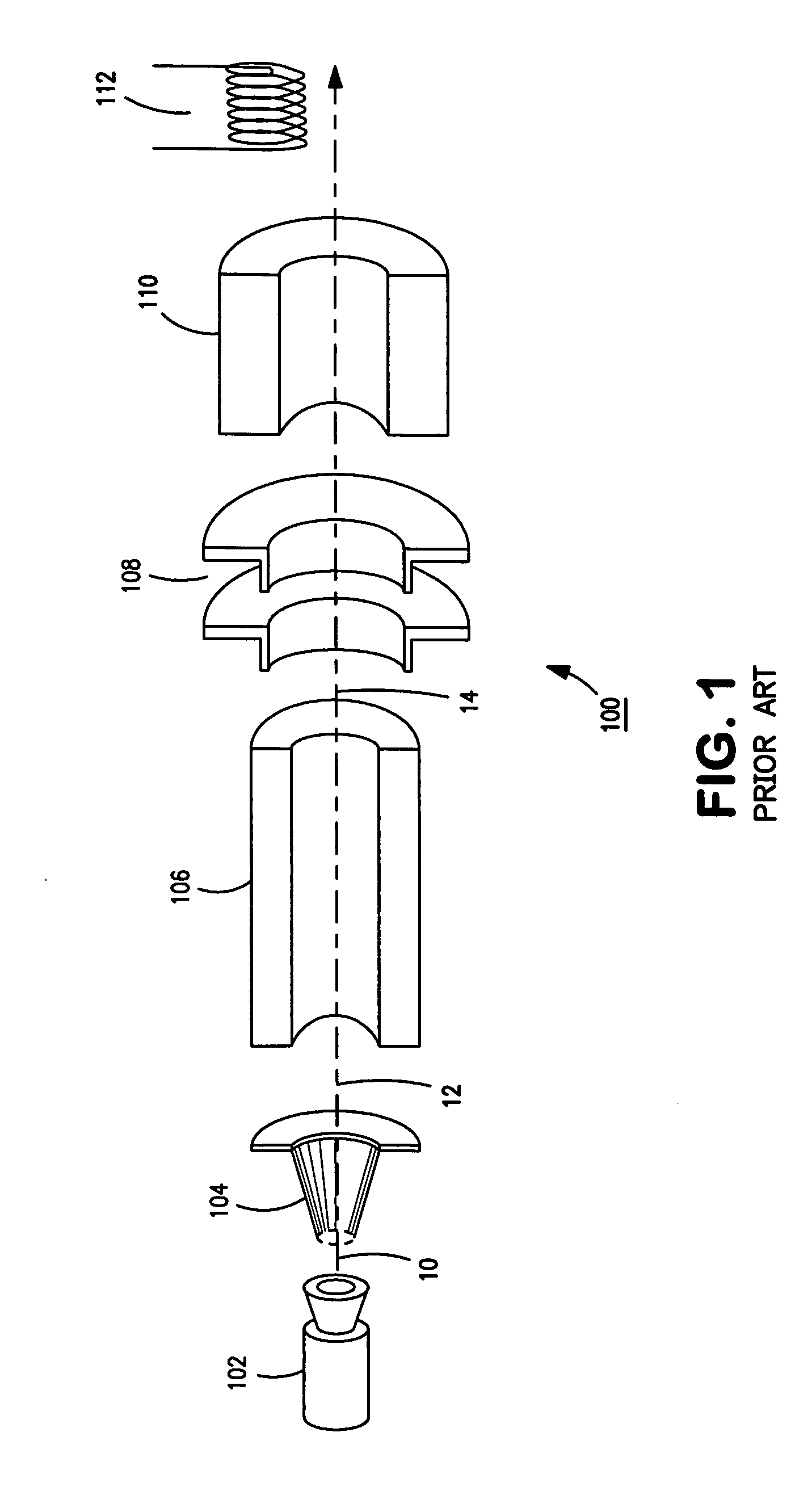 RF electron source for ionizing gas clusters