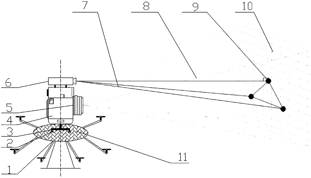 Recognition method of concrete crack width based on UAV airborne imaging