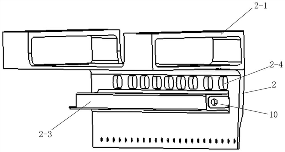 Modular equipment hanging frame and magnetic levitation vehicle