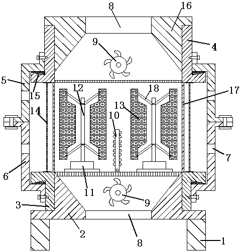 Intelligent-circulating air filter