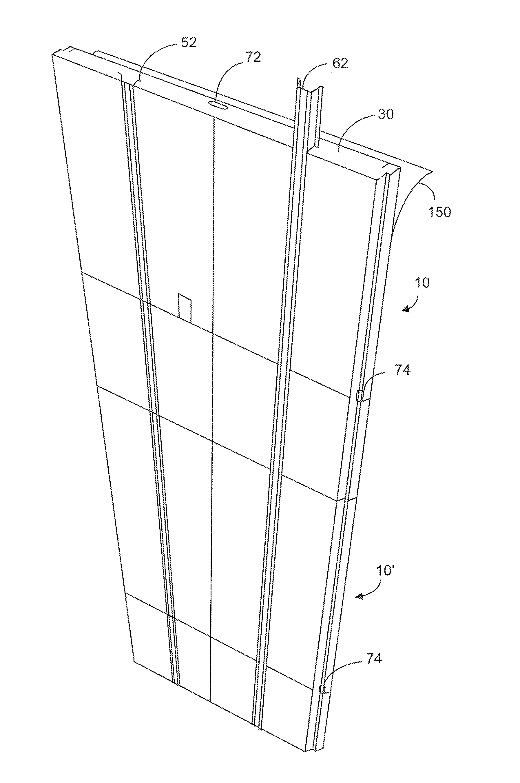 Insulating wall panel with electrical wire chase system
