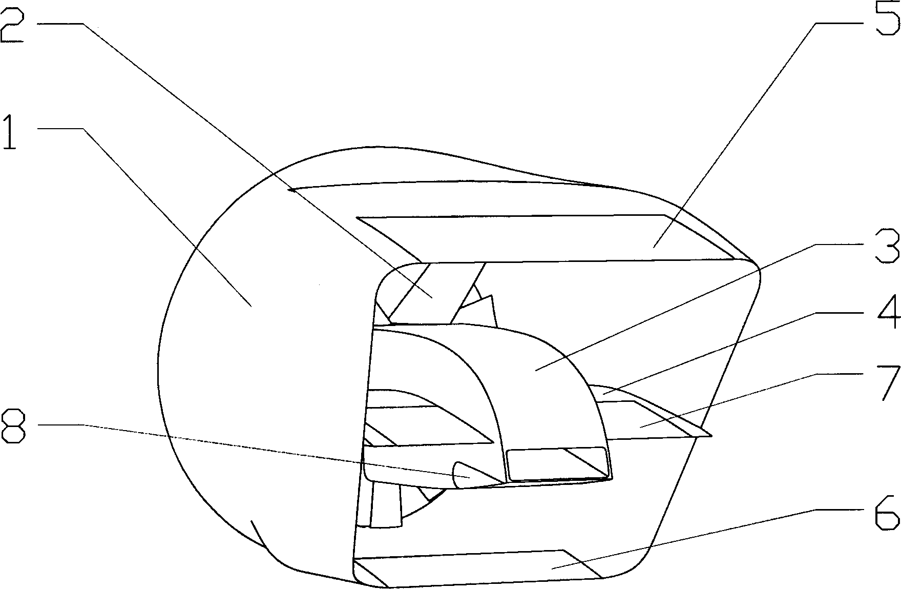 Duct wing system and aircraft using same