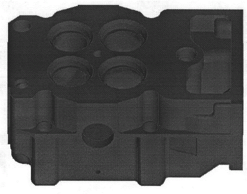 Method for testing laser heat load of cylinder cover