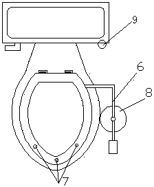 Toilet bowl with deodorization device