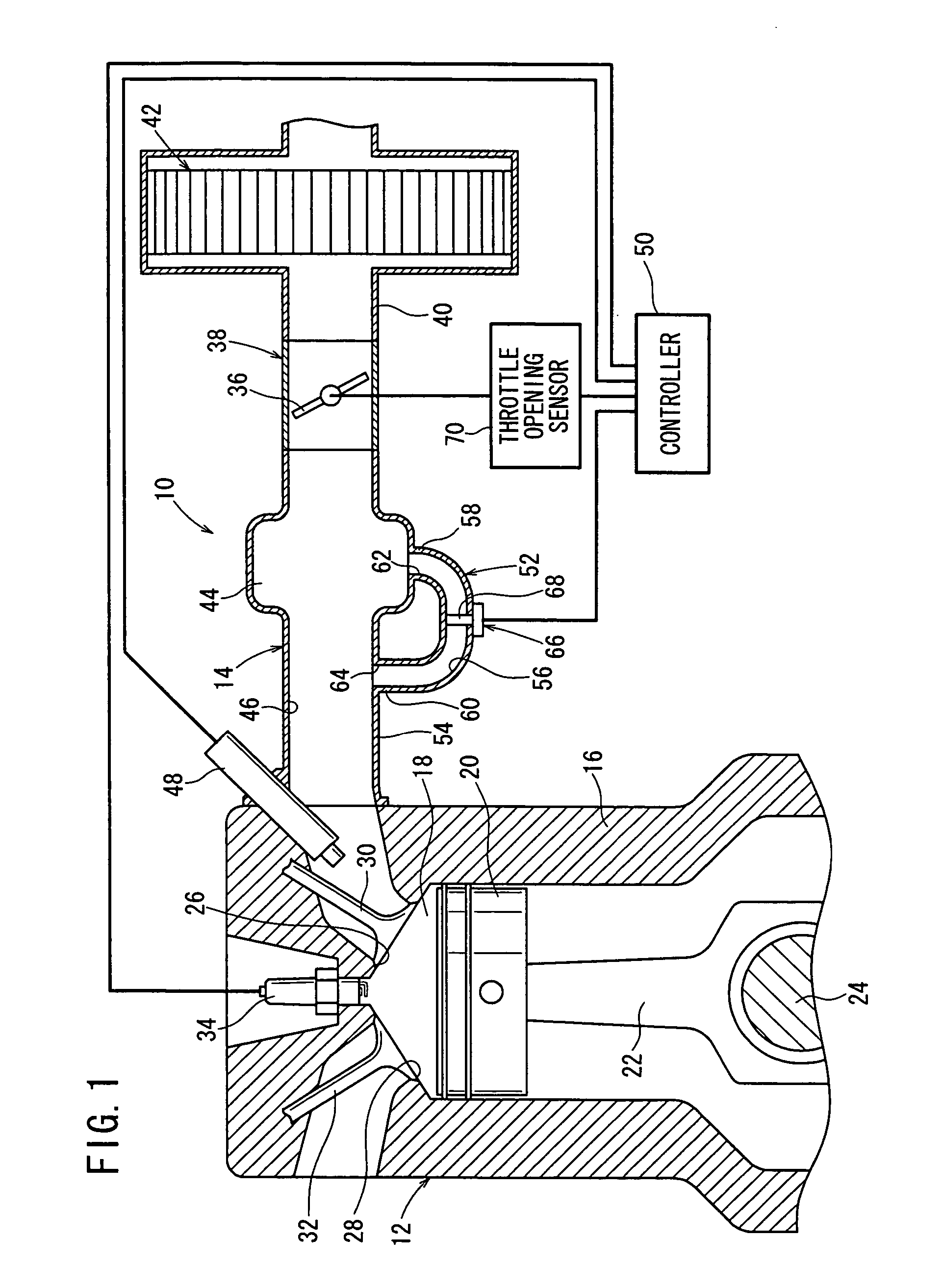 Intake system for internal combustion engine and method of controlling internal combustion engine