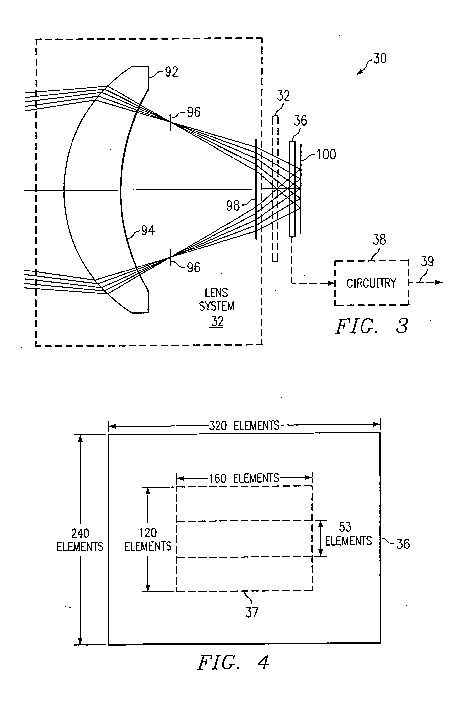 System and method for forming images for display in a vehicle