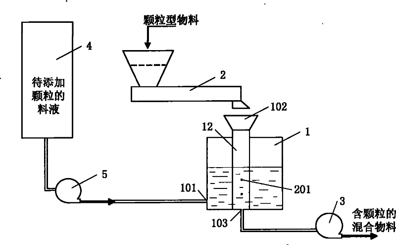 Method for producing granule-containing liquid drink