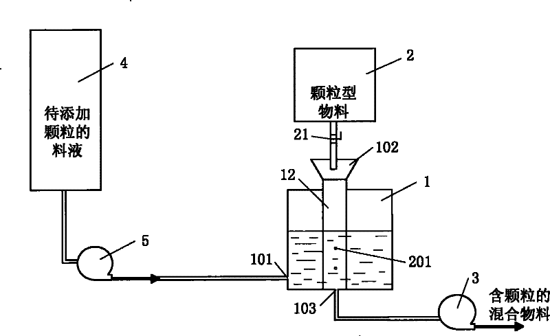 Method for producing granule-containing liquid drink