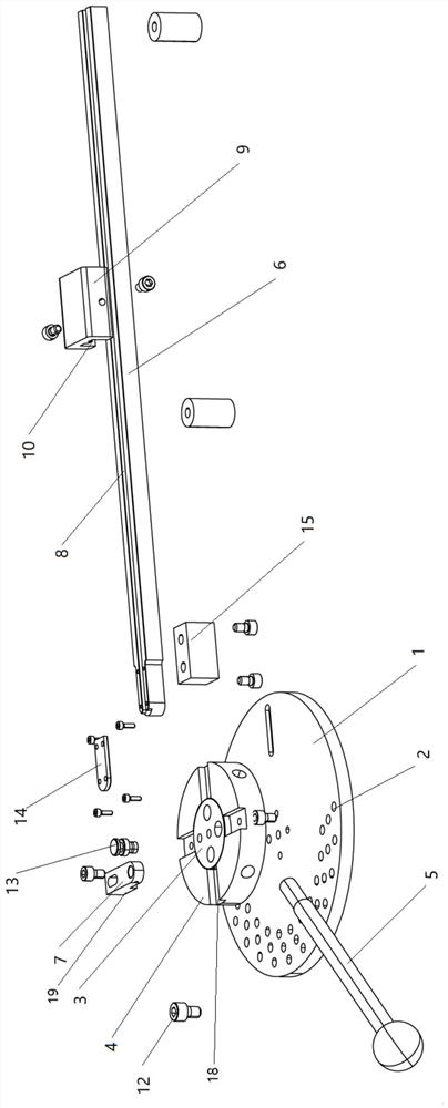 A 2D forming tooling and forming process for copper wire of a card-sending motor