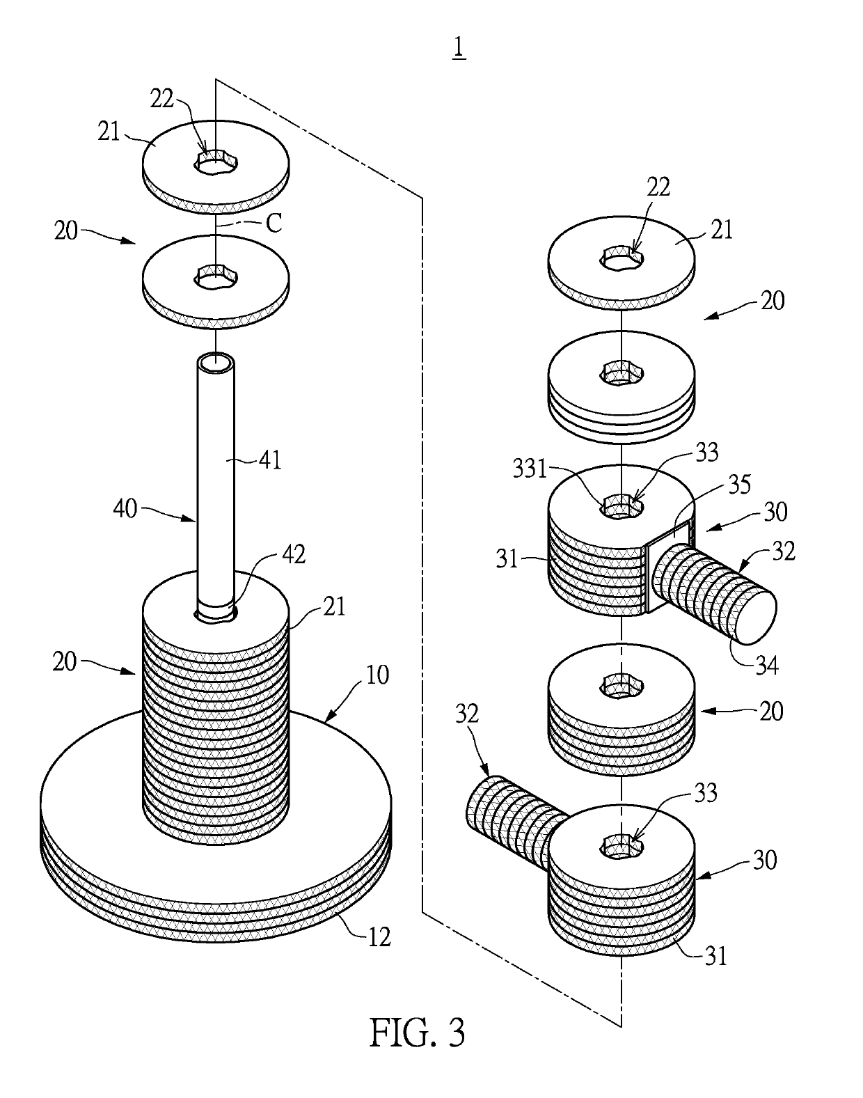 Assembled pet toy device