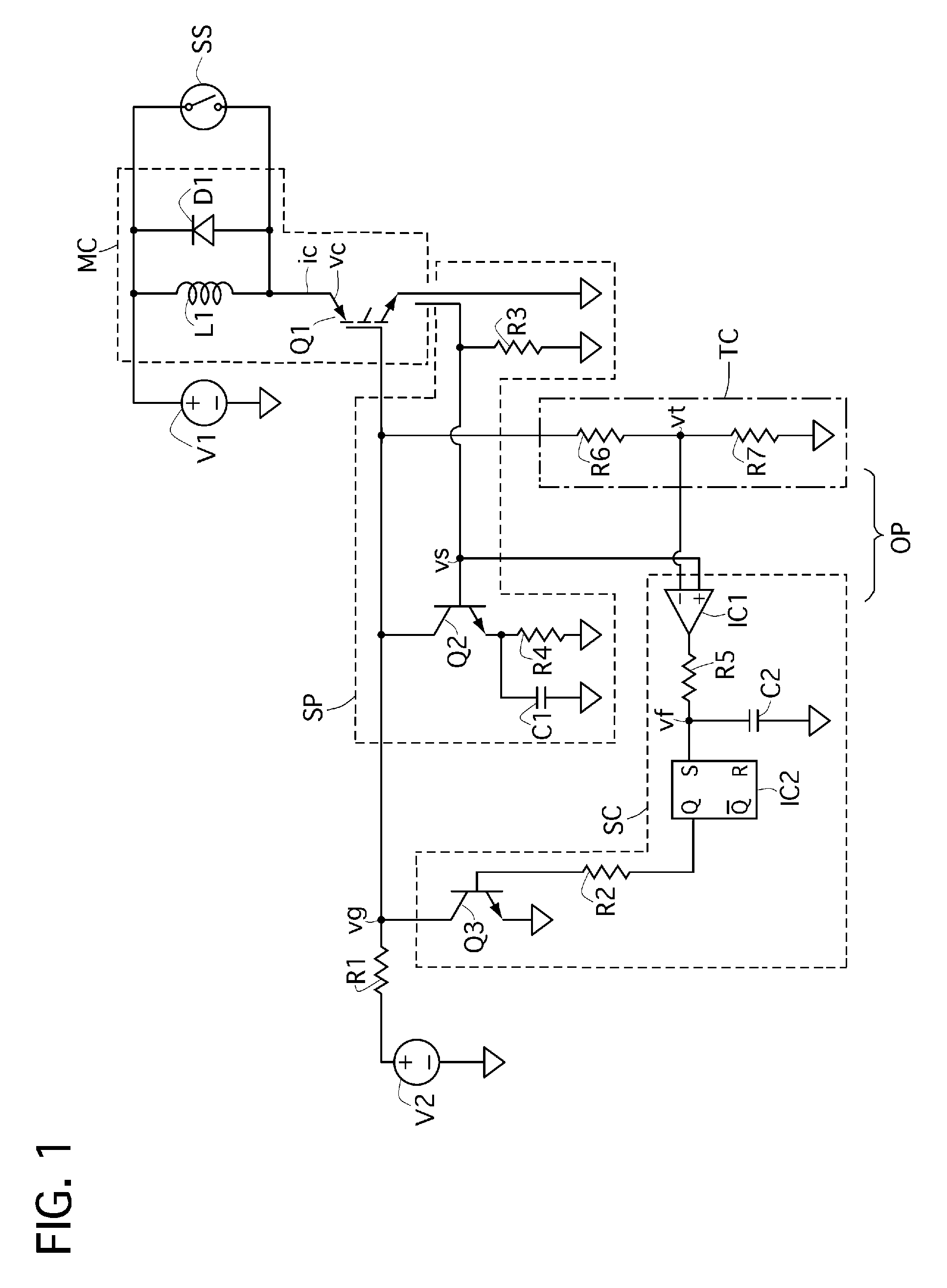 Semiconductor switching element drive circuit