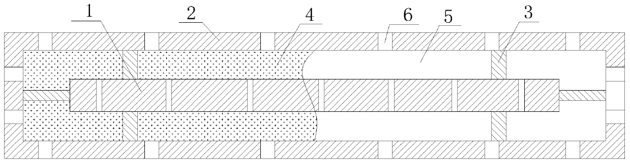 High-strength magnesium alloy-based degradable bone fracture internal fixation plate and preparation method thereof