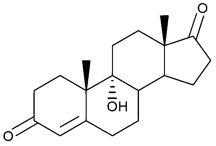 Method for preparing 9a-hydroxy androstendione