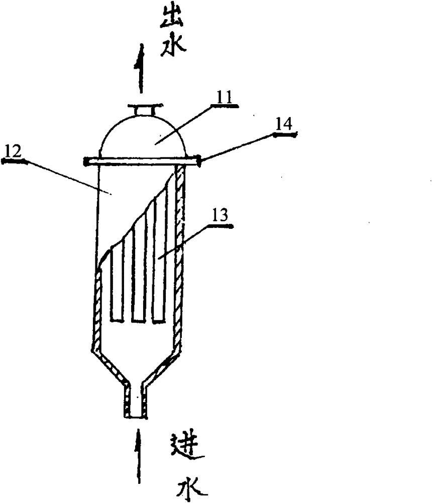 Single-pipe internal compression type mechanical circulation forced cross flow solid-liquid separation dynamic membrane system and device