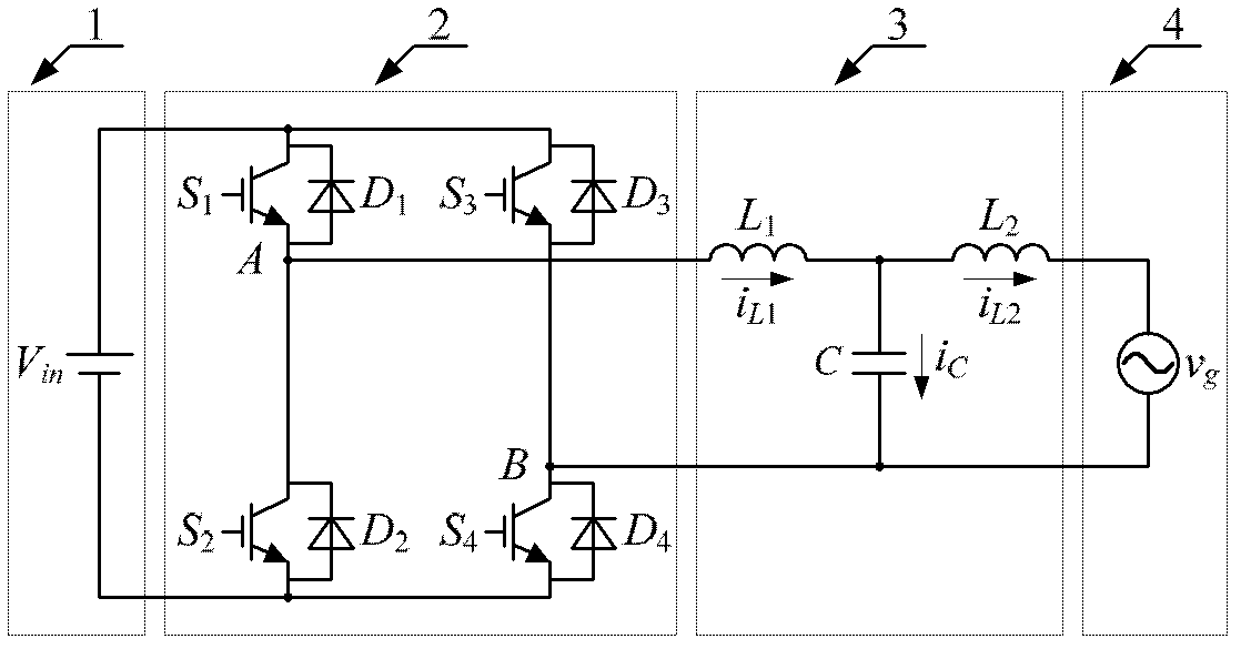 LCL filter utilizing integrated inductors