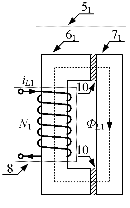 LCL filter utilizing integrated inductors