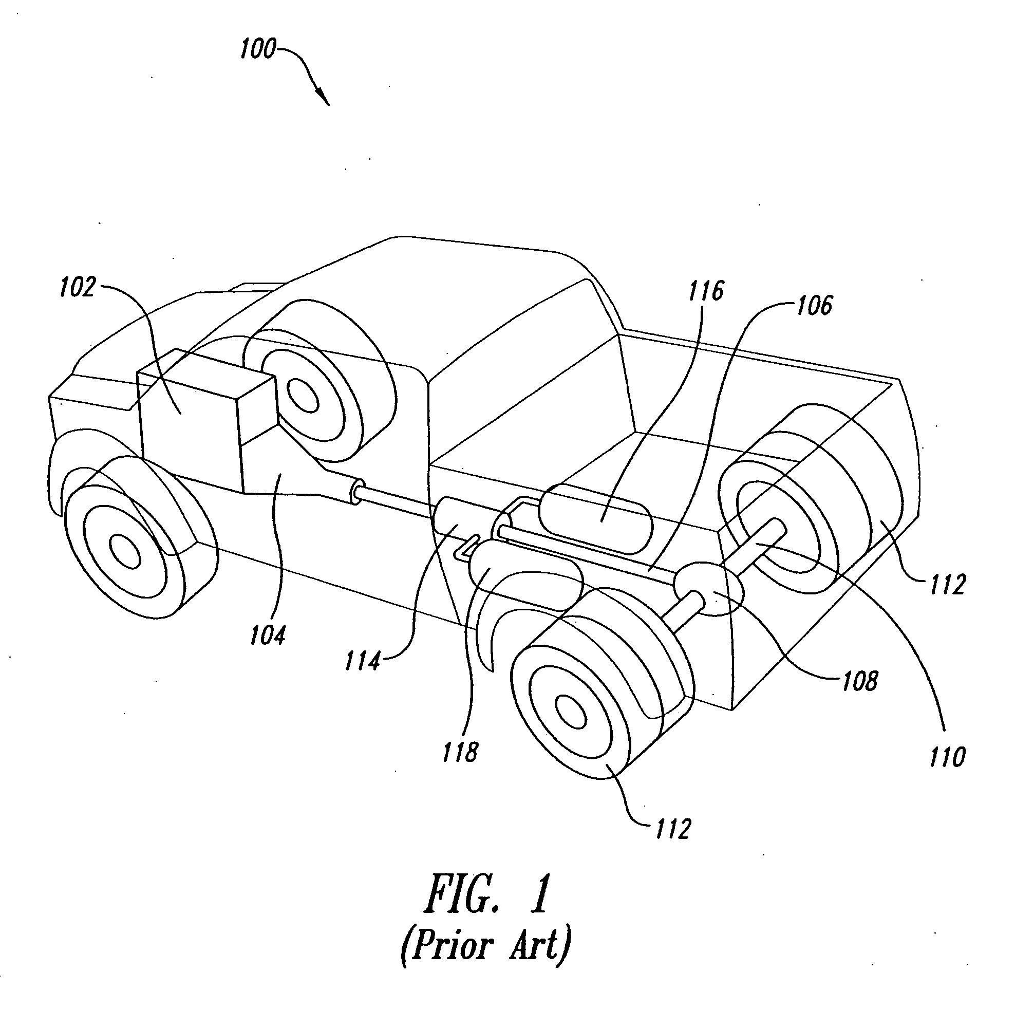Hydraulic hybrid vehicle with integrated hydraulic drive module and four-wheel-drive, and method of operation thereof