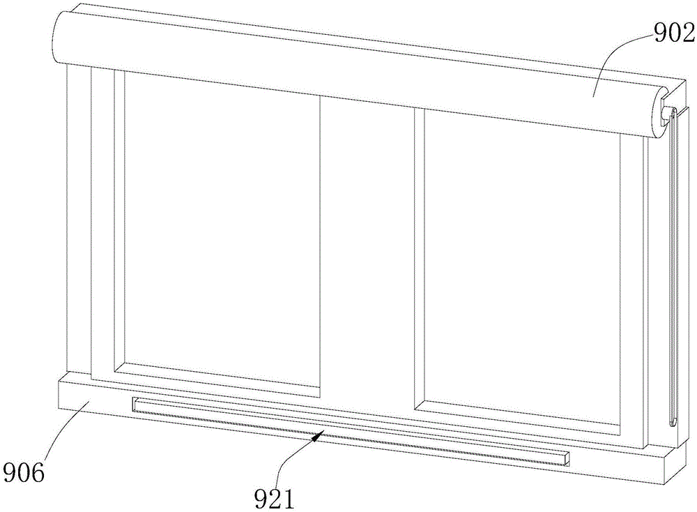 Multifunctional roller shutter window