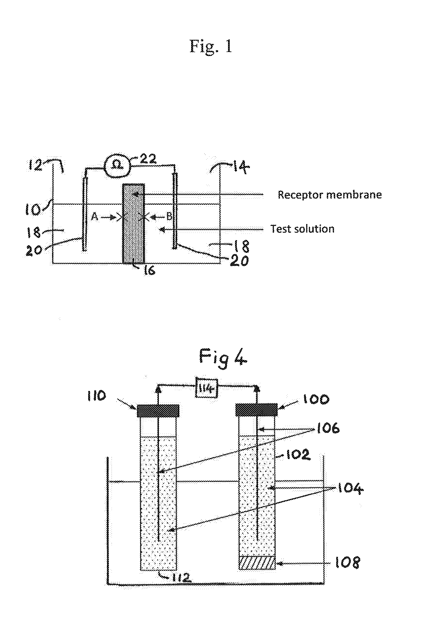 Phosphate sensor, its use and its method of preparation