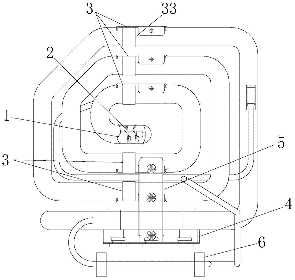 Spiral condenser and manufacturing process of spiral condenser