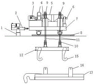 Device and method capable of conducting whole-process capping and decapping on steel ladle