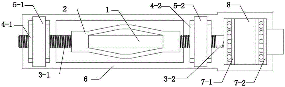 Large torque large stroke rotary actuator with hybrid drive of piezoelectric stack and motor, and method