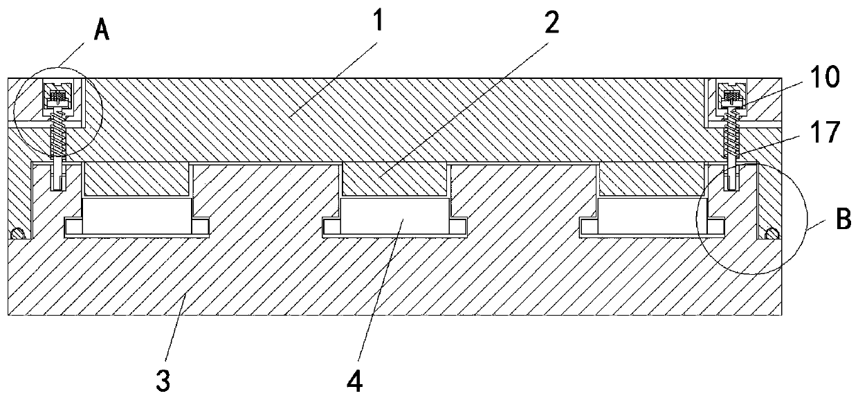 Copper-clad aluminum bonding contact pin and bonding device thereof