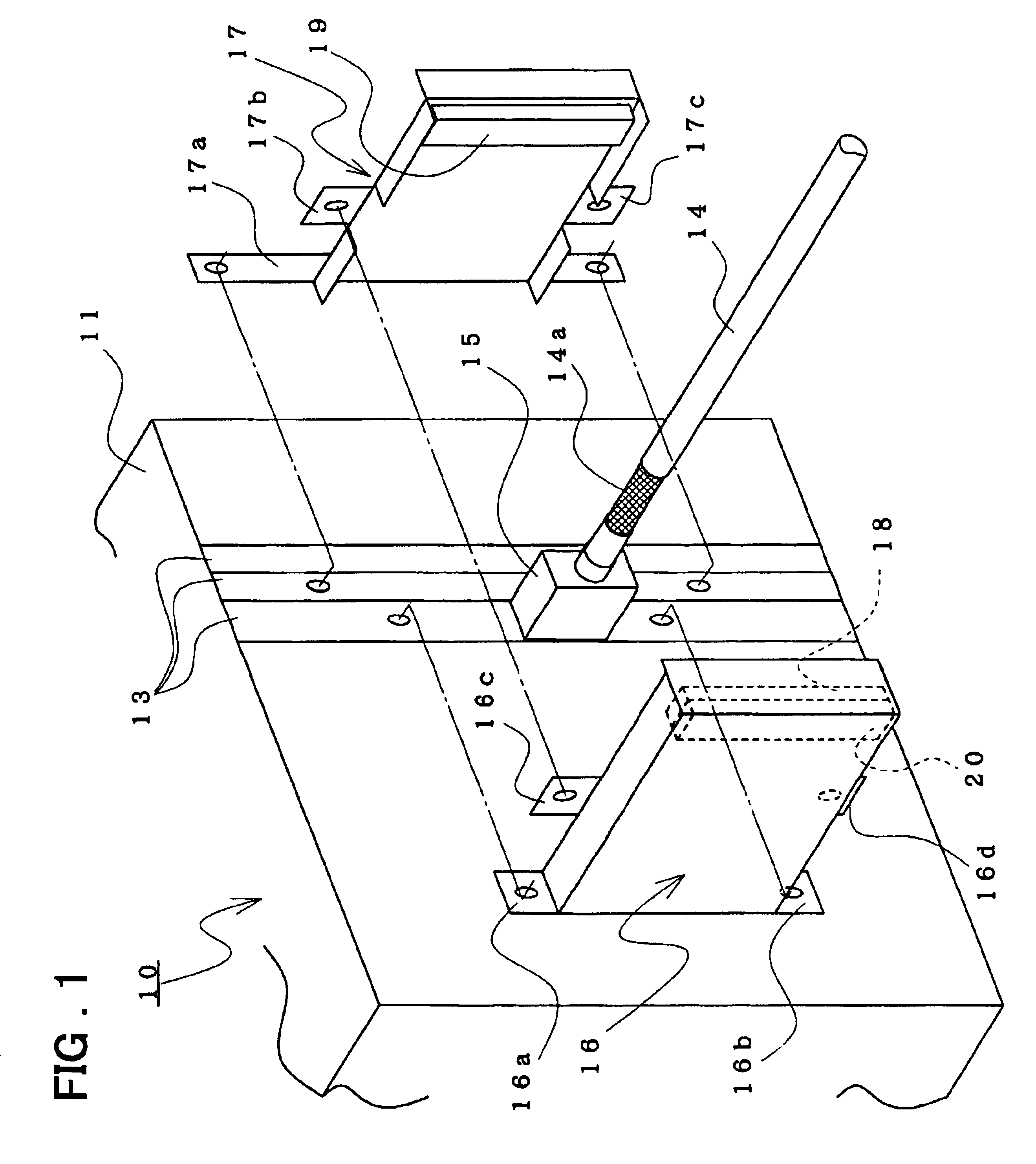 Noise suppressing structure for shielded cable