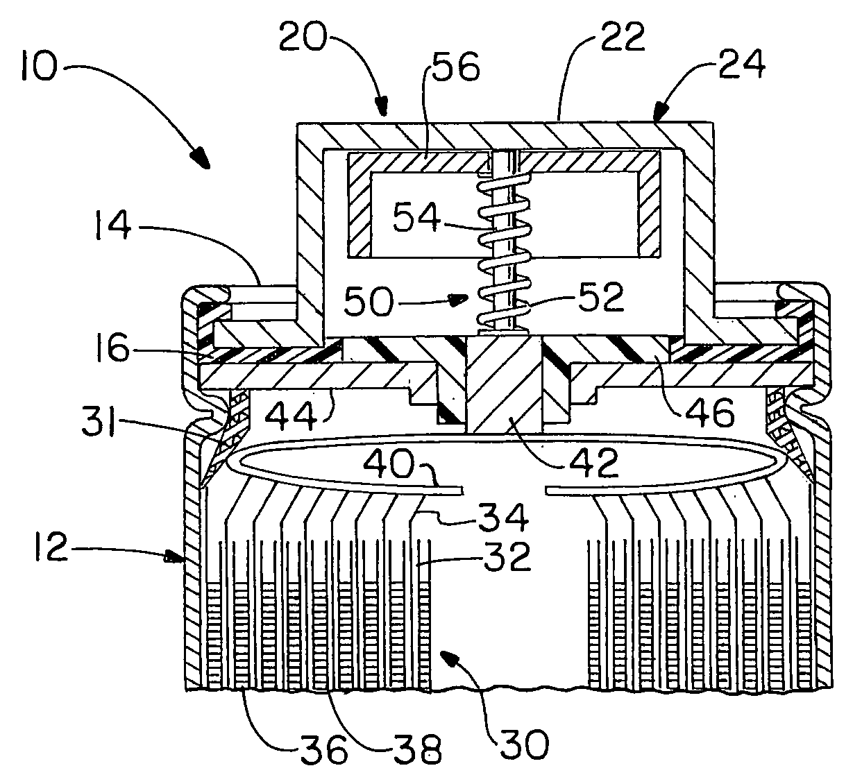 Electrochemical cell with thermal current interrupting switch